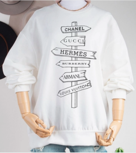Designer Sign Sweatshirt