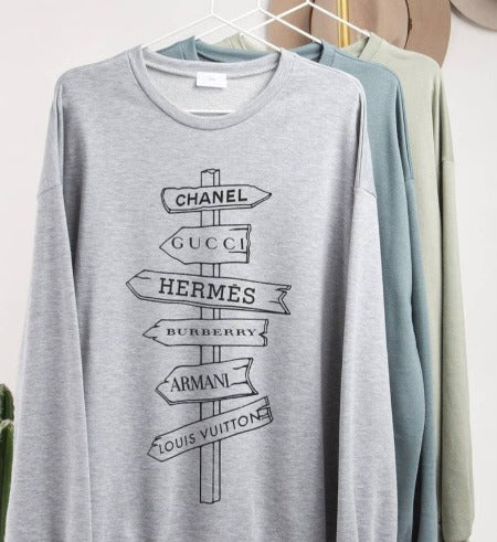 Designer Sign Sweatshirt